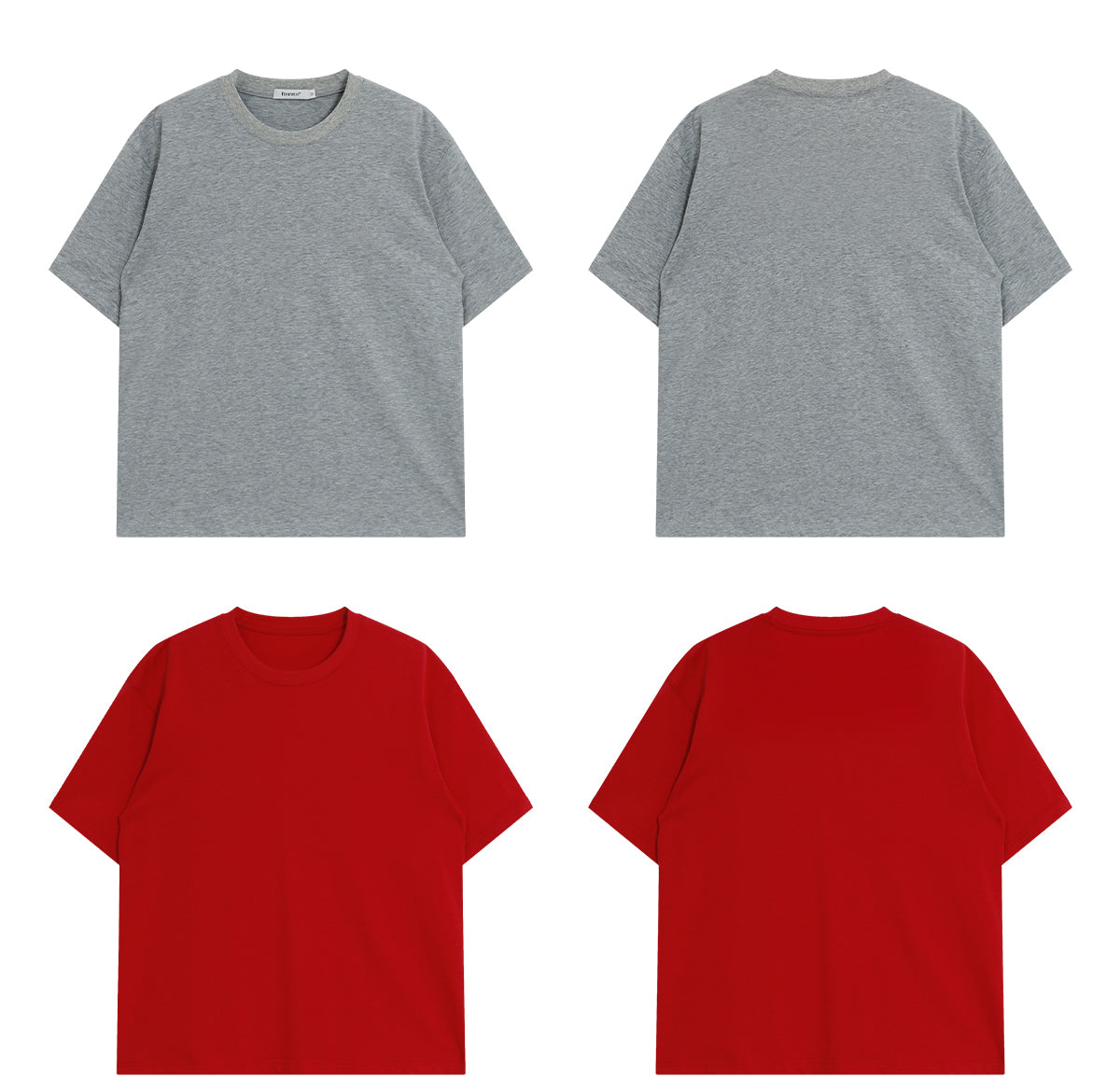 FUNKYFUN 2025SS five-color pure cotton 230g loose Tee