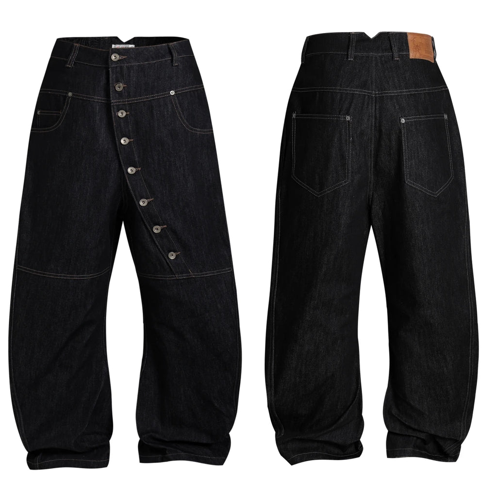 DND4DES Curved Blade 400g Loose-Fit Jeans