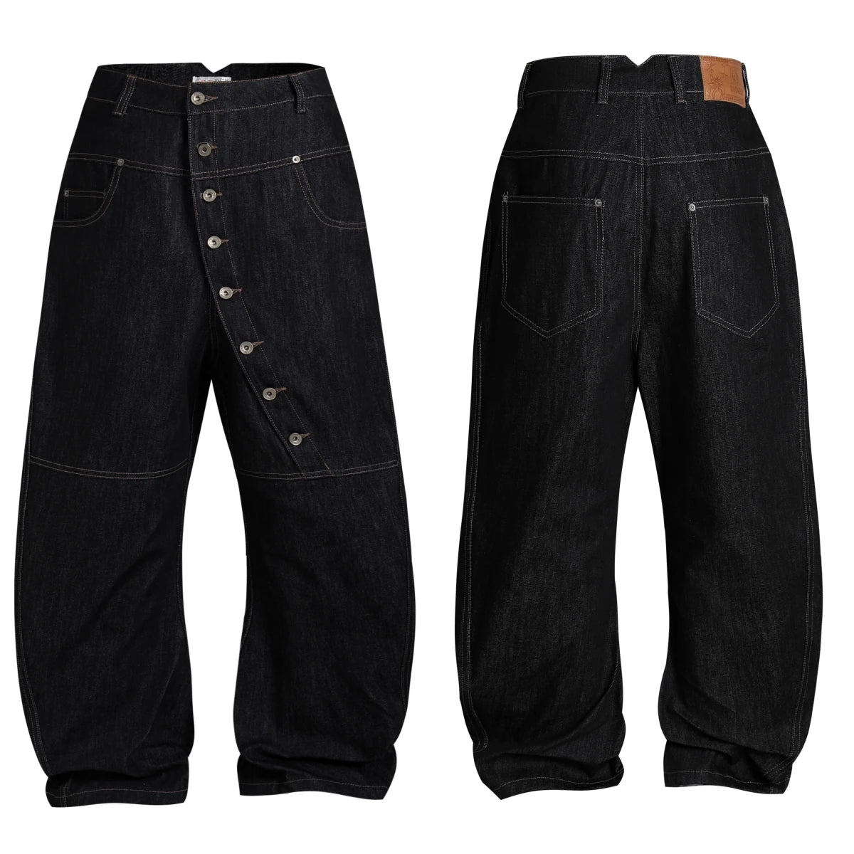 DND4DES Curved Blade 400g Loose-Fit Jeans