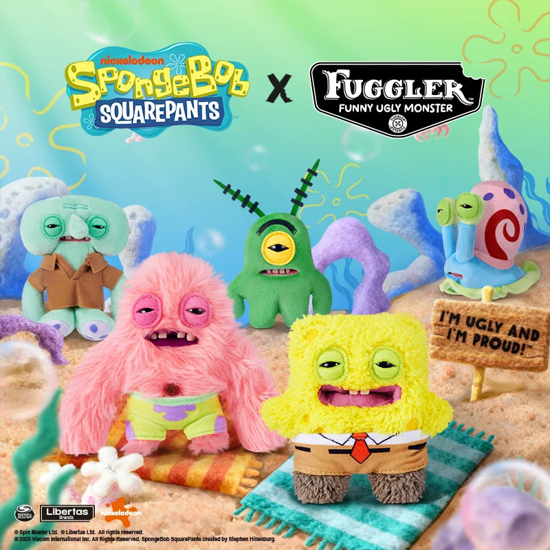 Fuggler Cute Tooth Monster SpongeBob SquarePants Joint Pendant