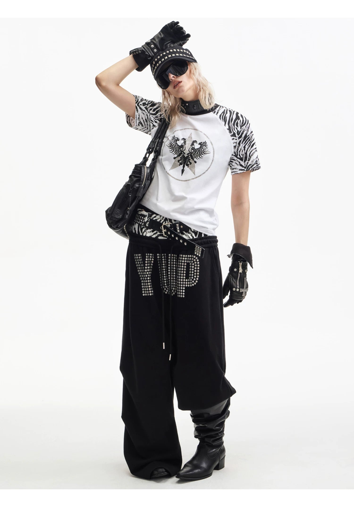 Yemanup Double-Headed Eagle 200g Breathable Slim Fit Tee