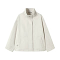 TGNS Casual Bud Collar Drawstring Jacket