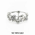 SUMIYAK Versatile Pearl Three-layer Stacked Bracelet