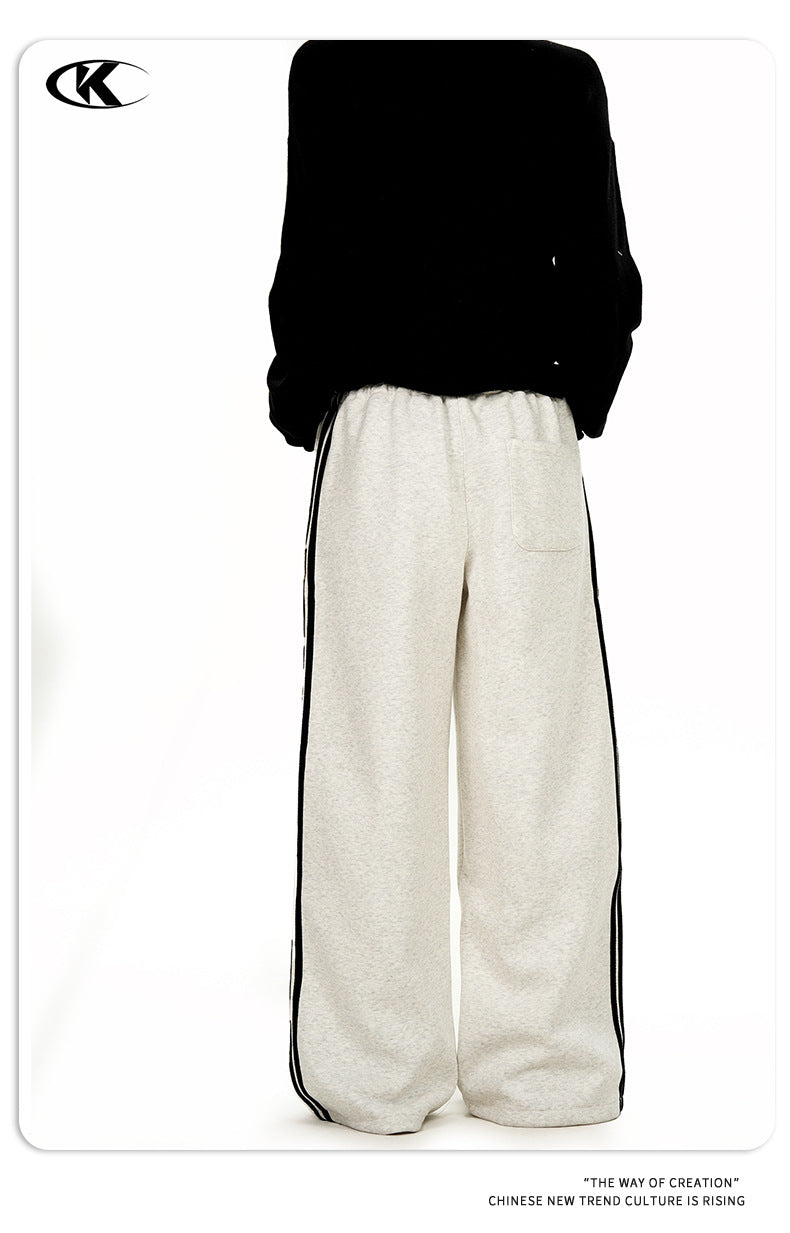 11KN straight-leg casual tide loose sweatpants