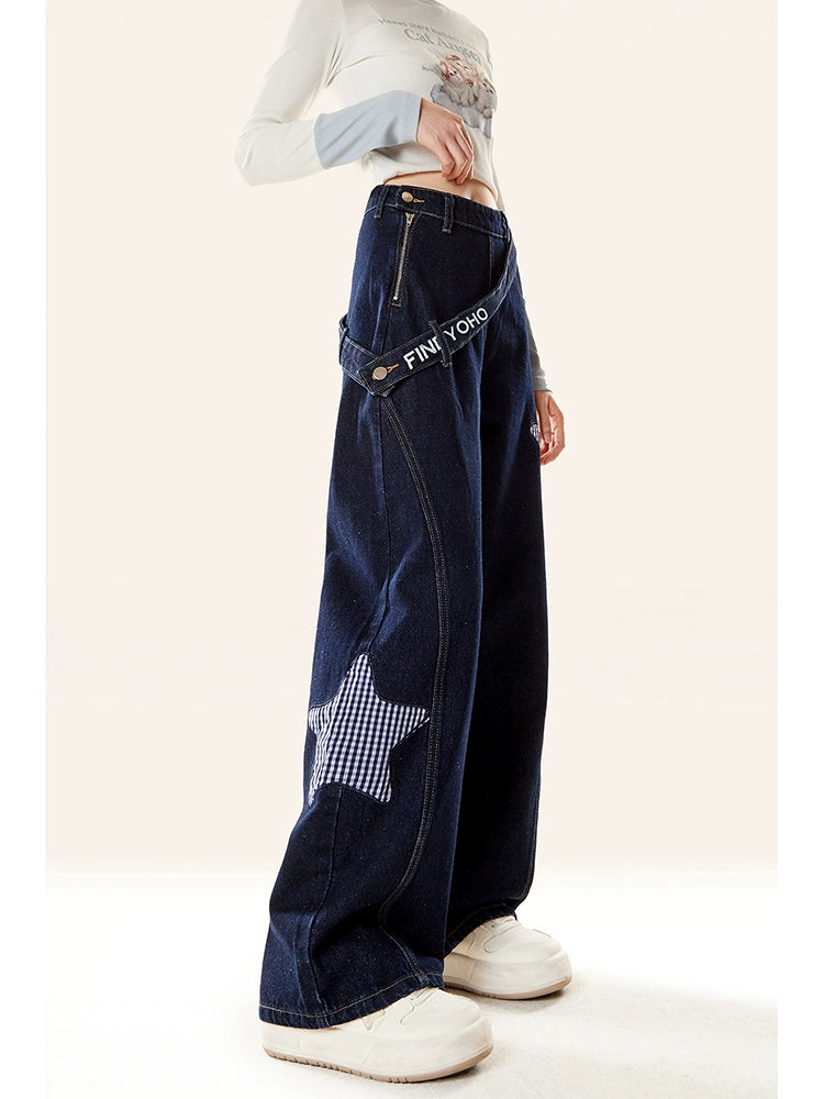 Zrsee Side Zipper Tooling Jeans