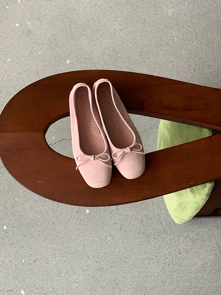 MILOOEY Bow Ballet Flat