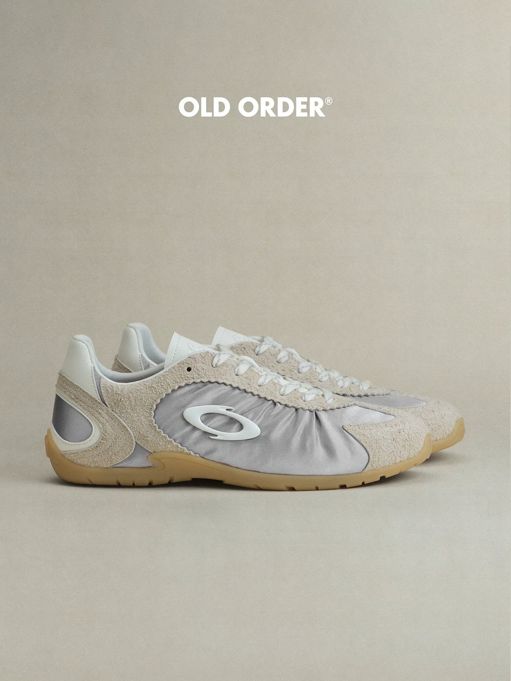 OLD ORDER Satin Lace-Up German Trainer
