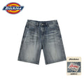 Dickies Washed Straight-Leg Denim Shorts