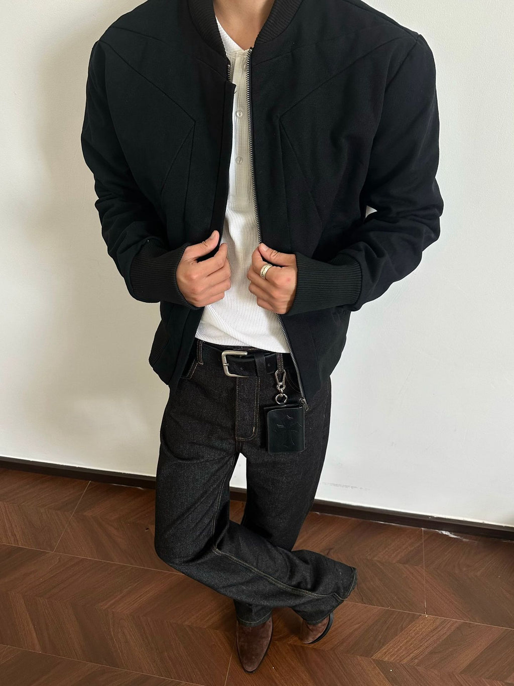 EME Casual Short and Wide Ribbed Jacket