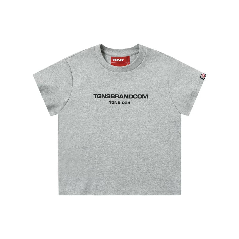 TGNS Cropped Breathable Fitted Tee