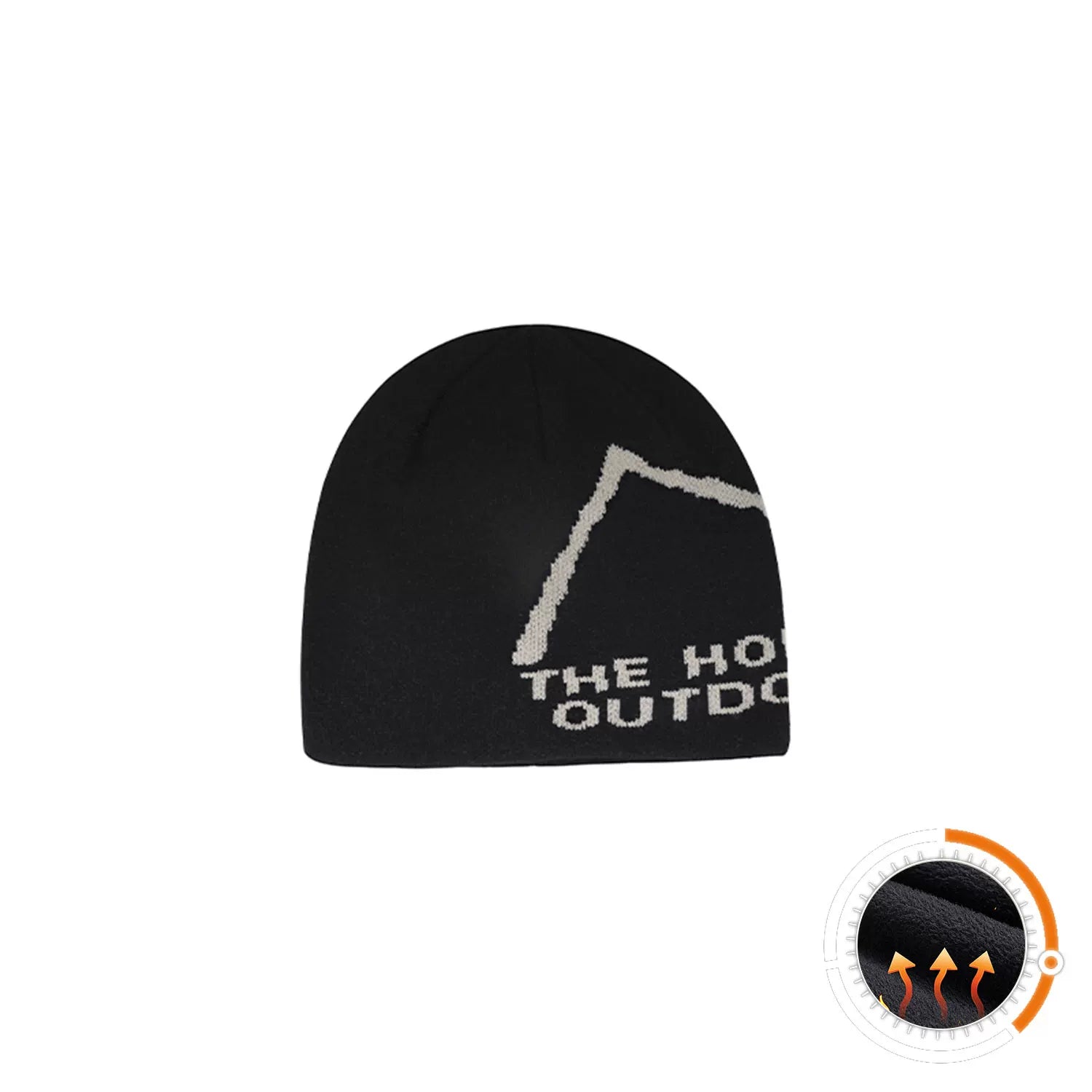 THE HOBOO Alphabet Jacquard Cold Knitted Hat