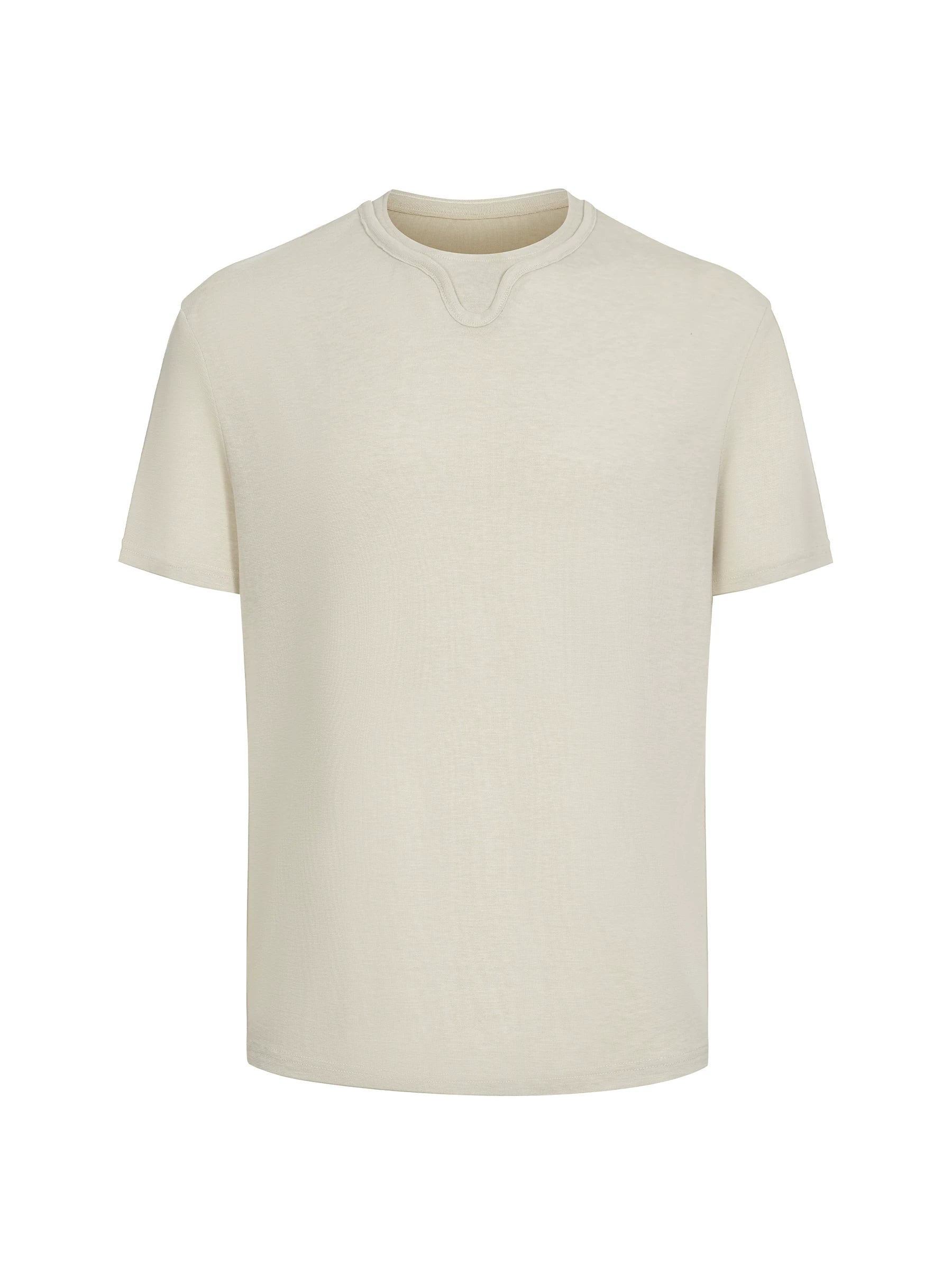 TERRAINCOGNITA U-neck Elastic Lightweight Breathable Tee