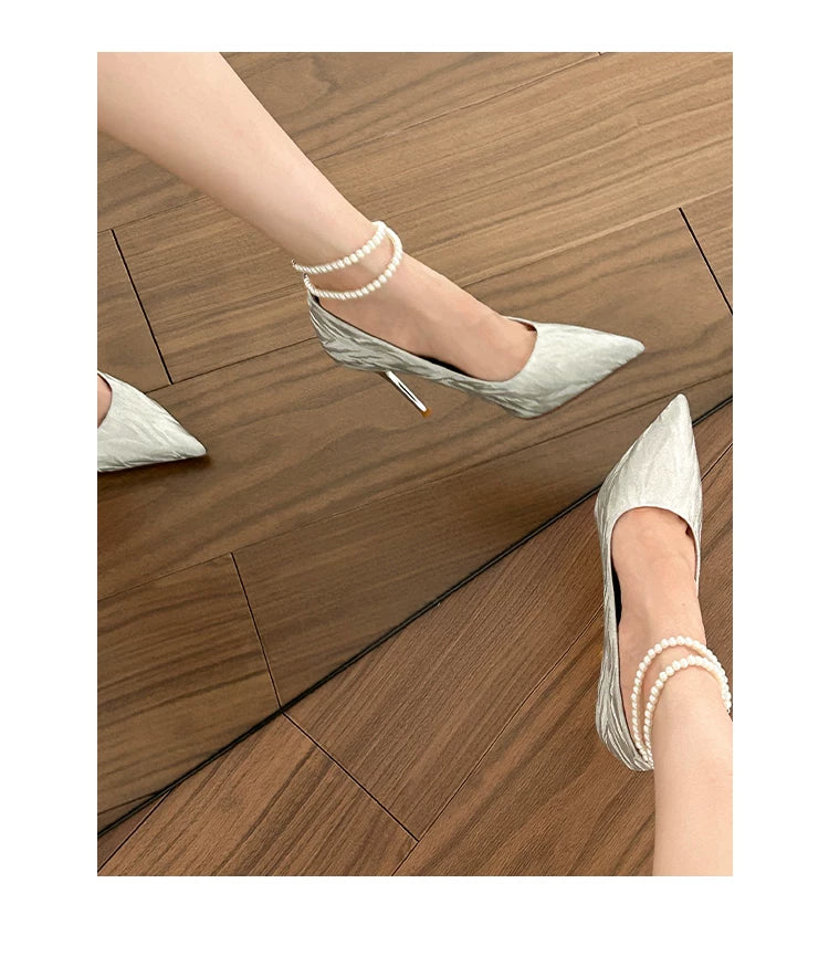 CHRNDXEE Beautiful Pointed High-heeled Shoes