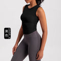 Athena Lulu Pleated Sports Naked Fitness Yoga Suit