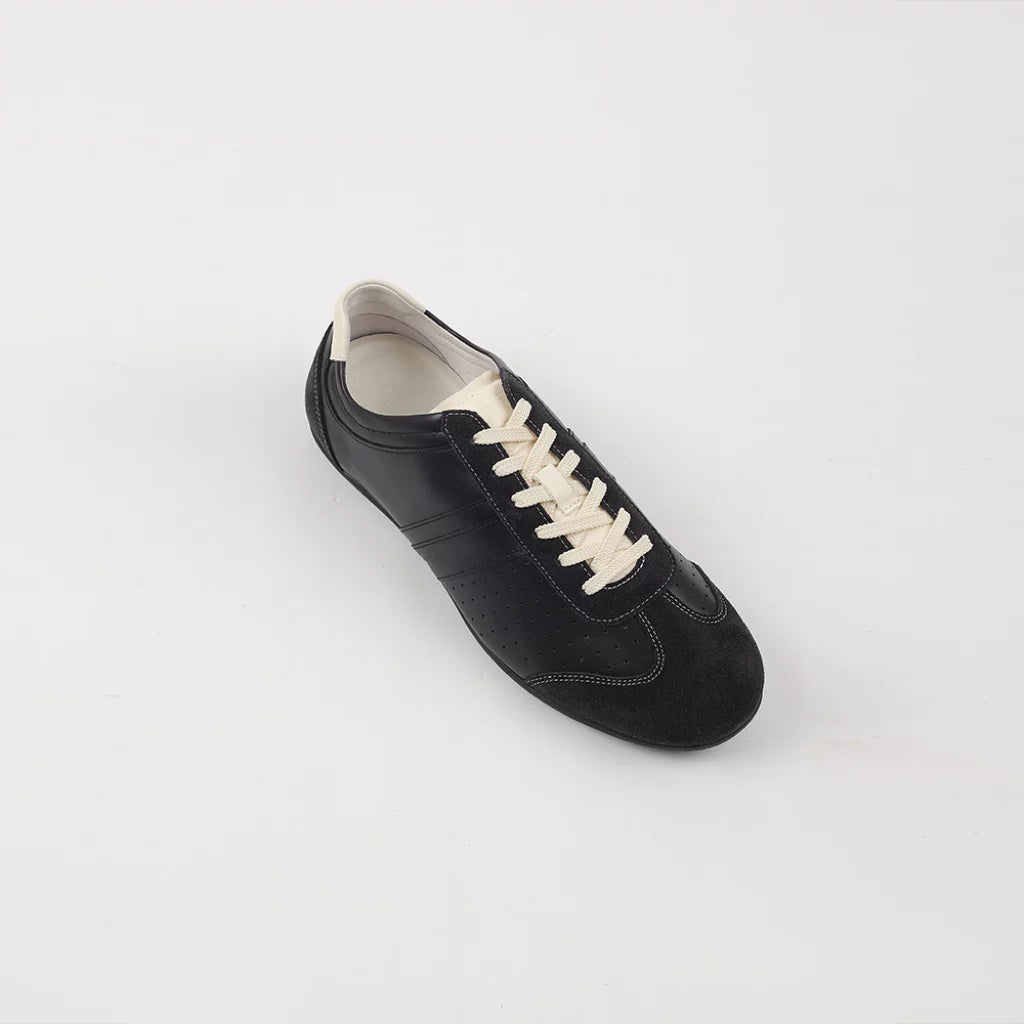 AMBSOM Suede Lace-Up Derby