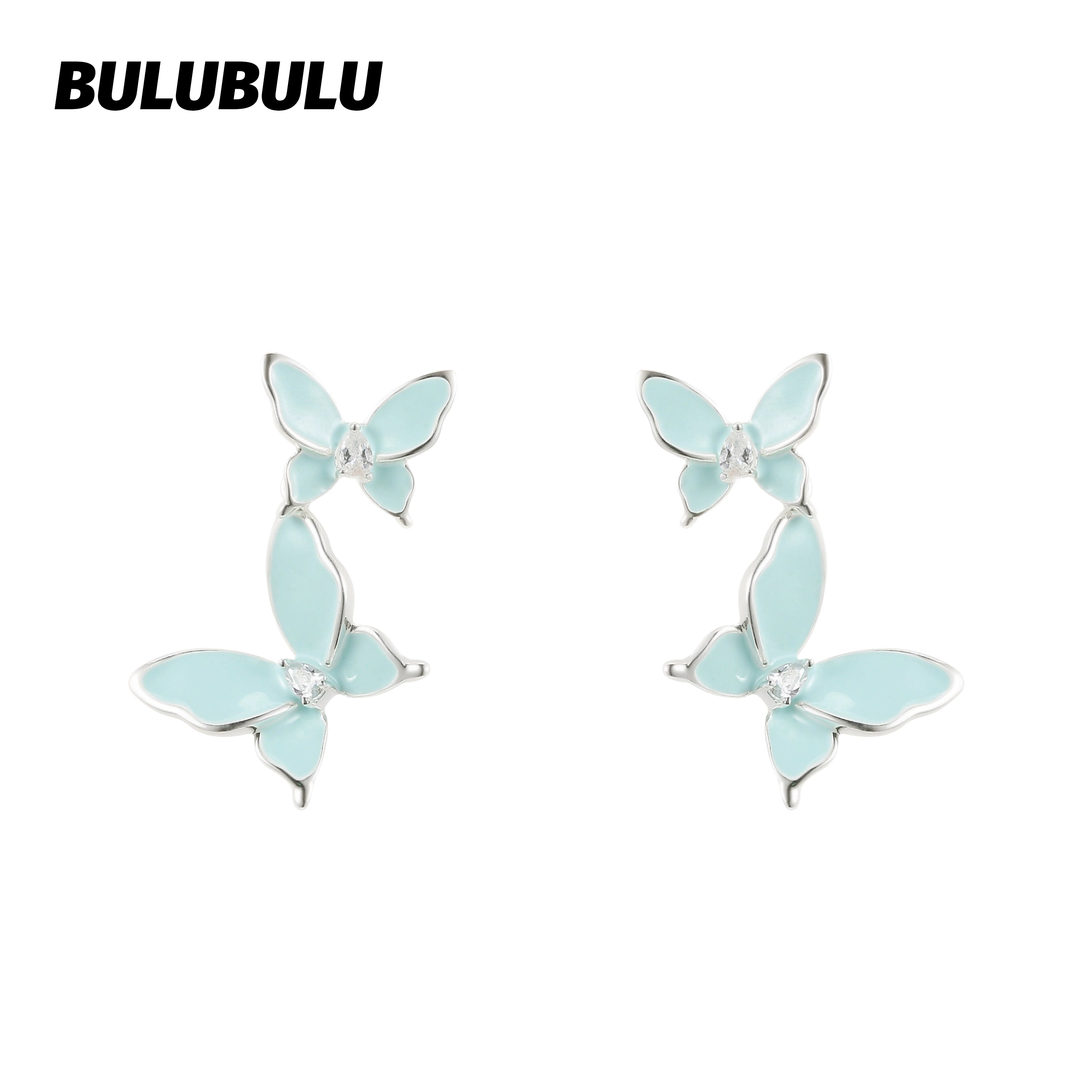 BULUBULU Mint Ice Butterfly Necklace