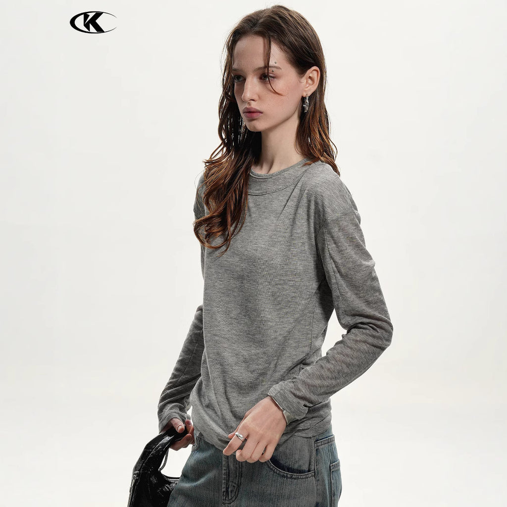 11KN Parisian 220g Breathable Slim Fit Long-Sleeve Tee