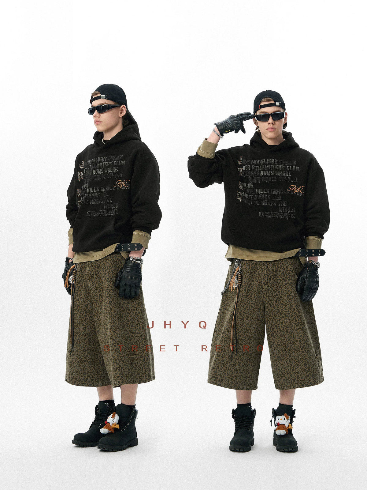 JHYQ Purifying Eyeball 400g Oversized Hoodie