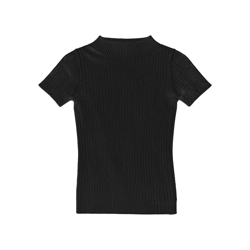 JCAESAR WOMEN Breathable Slim Fit Knit Top