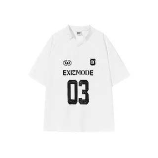 EXITMODE Vintage Striped V-Neck Tee