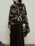 SUNYVONNE Lazy Thermal Scarf