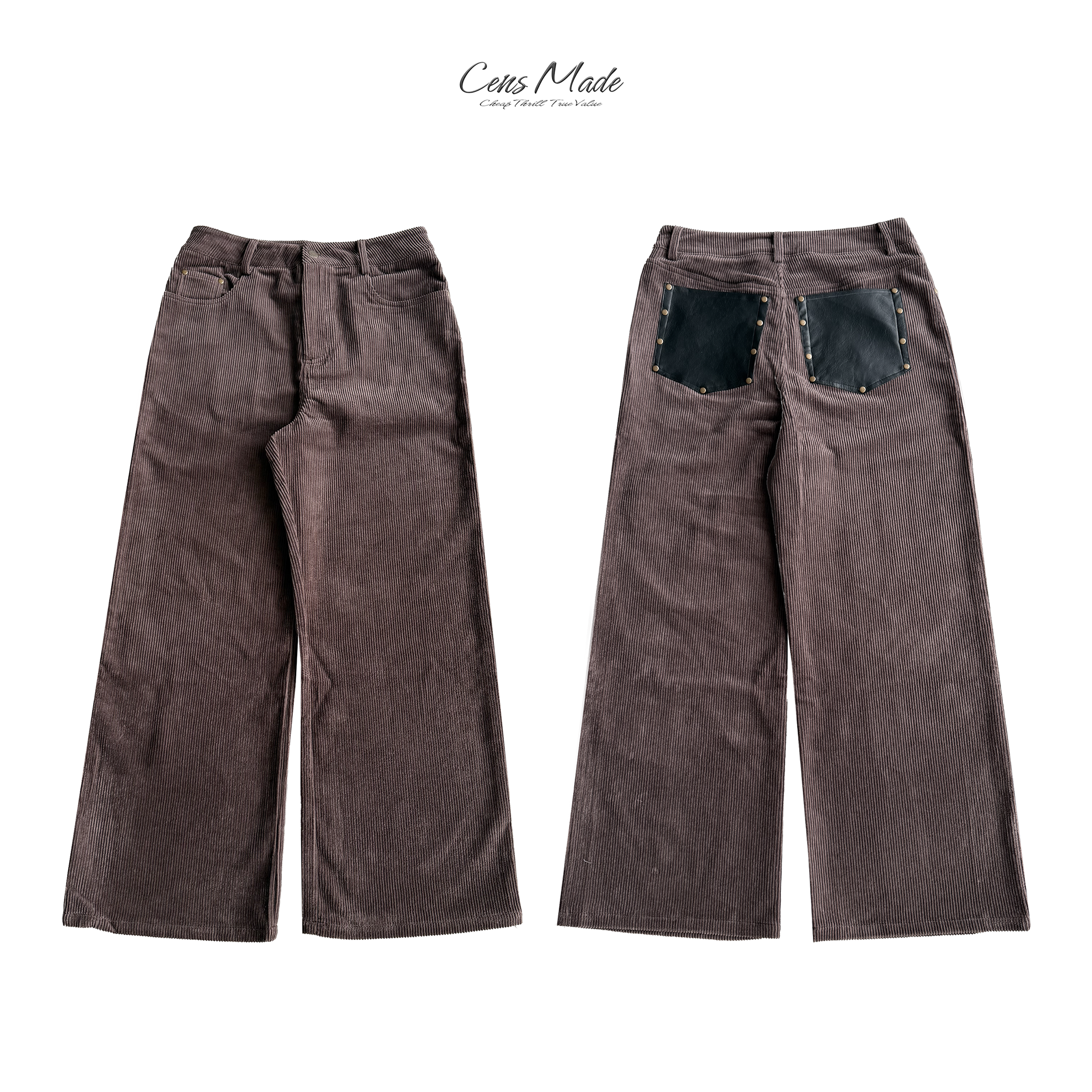 CENSMADE Vintage Corduroy Slacks