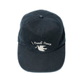 PARTIMENTO Washed Distressed Baseball Cap with Peace Dove Embroidery