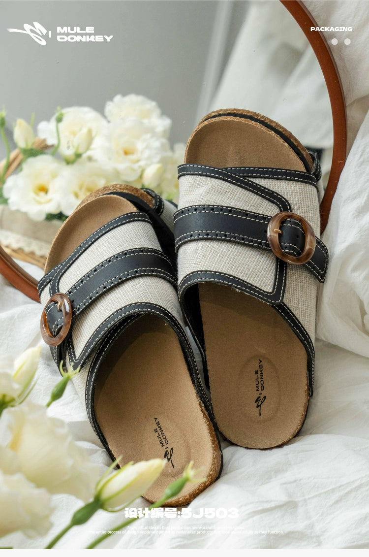 Donkey Double Button Birkenstocks