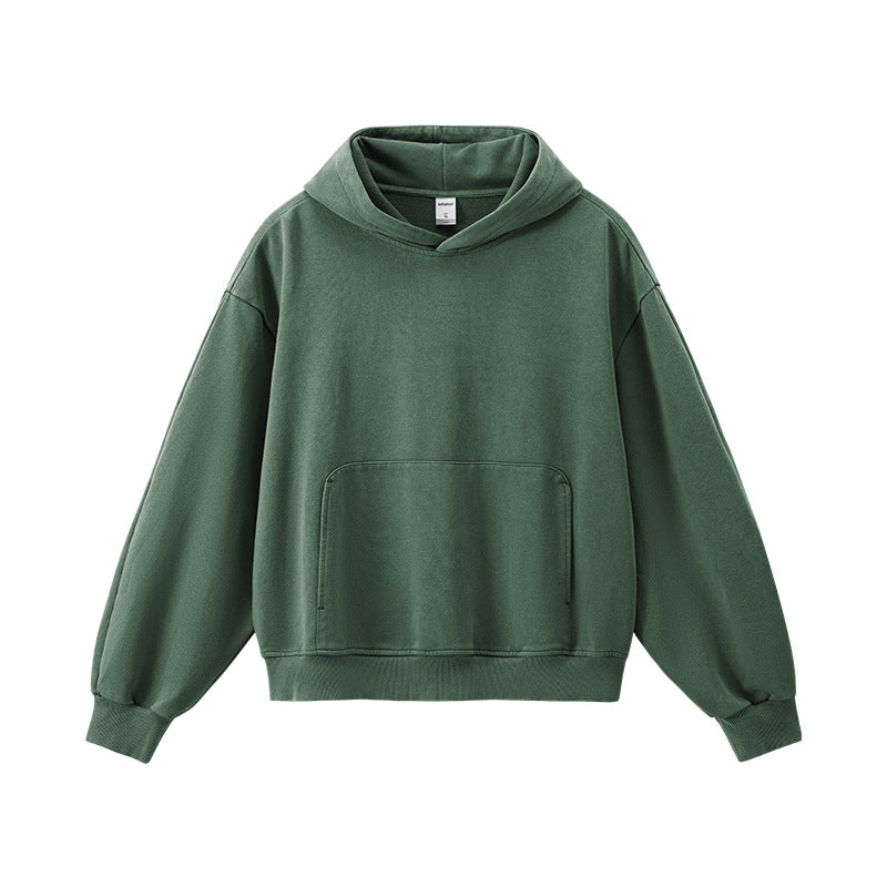 Inflation Washed Old Loose Hooded Jacket