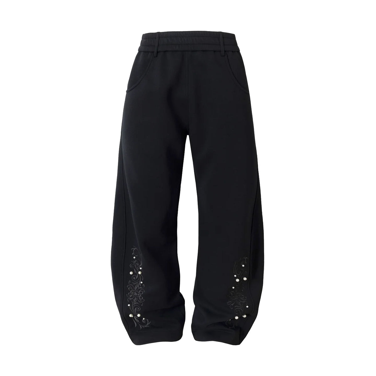 YADcrew Baroque Vine Pearl 400g Loose Sweatpants