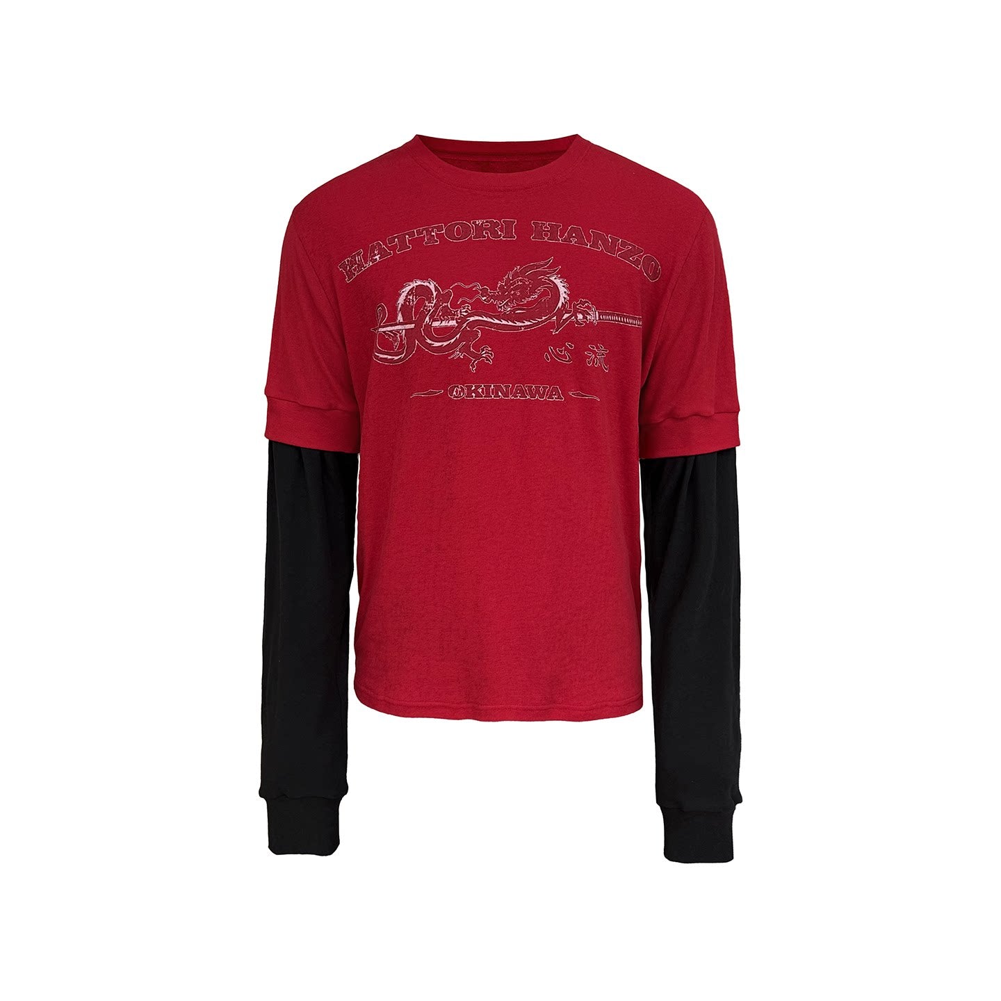 JCAESAR Flow State High-Twist Cotton Spandex Long-Sleeve Tee