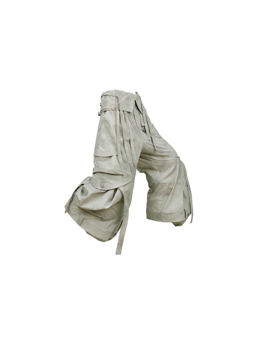 RELABEL Vintage Stitched Loose Overalls