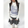 Kasugano TOO Too Jiyin Layered 92% Cotton Slim Fit Long-Sleeve Tee