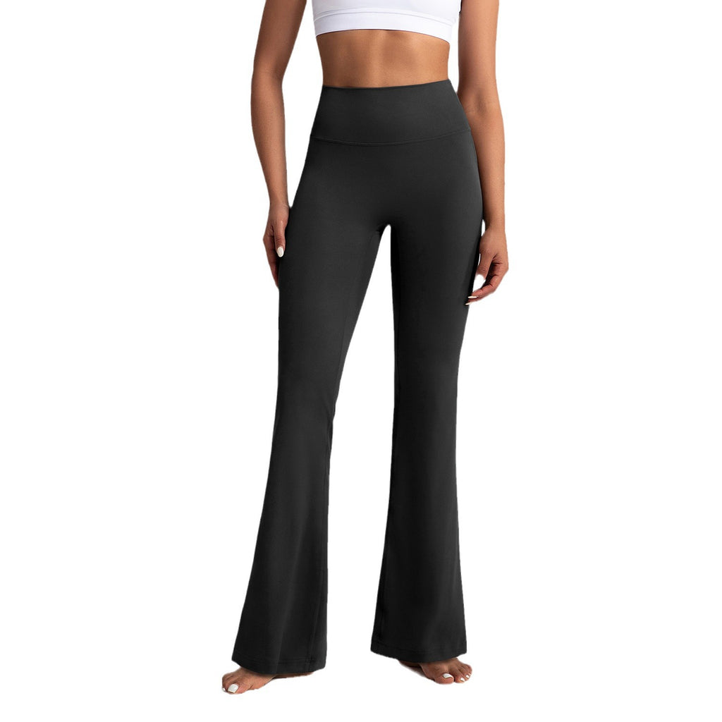 Athena Lulu Naked High Waist Hip Lift Skinny Yoga Flared Pants