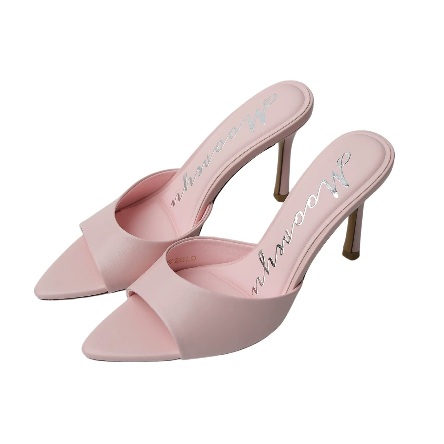 Mooreyu Open-Toe Stiletto Heel Sandal