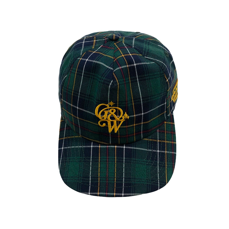 GRAF Vintage Plaid Embroidered Baseball Cap