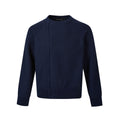 MADEEXTREME Vintage Stitched Irregular Crew Neck Sweater