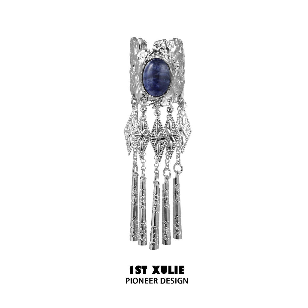 1ST XULIE Miao Hair Clip Alloy Silver-Plated Hair Accessory