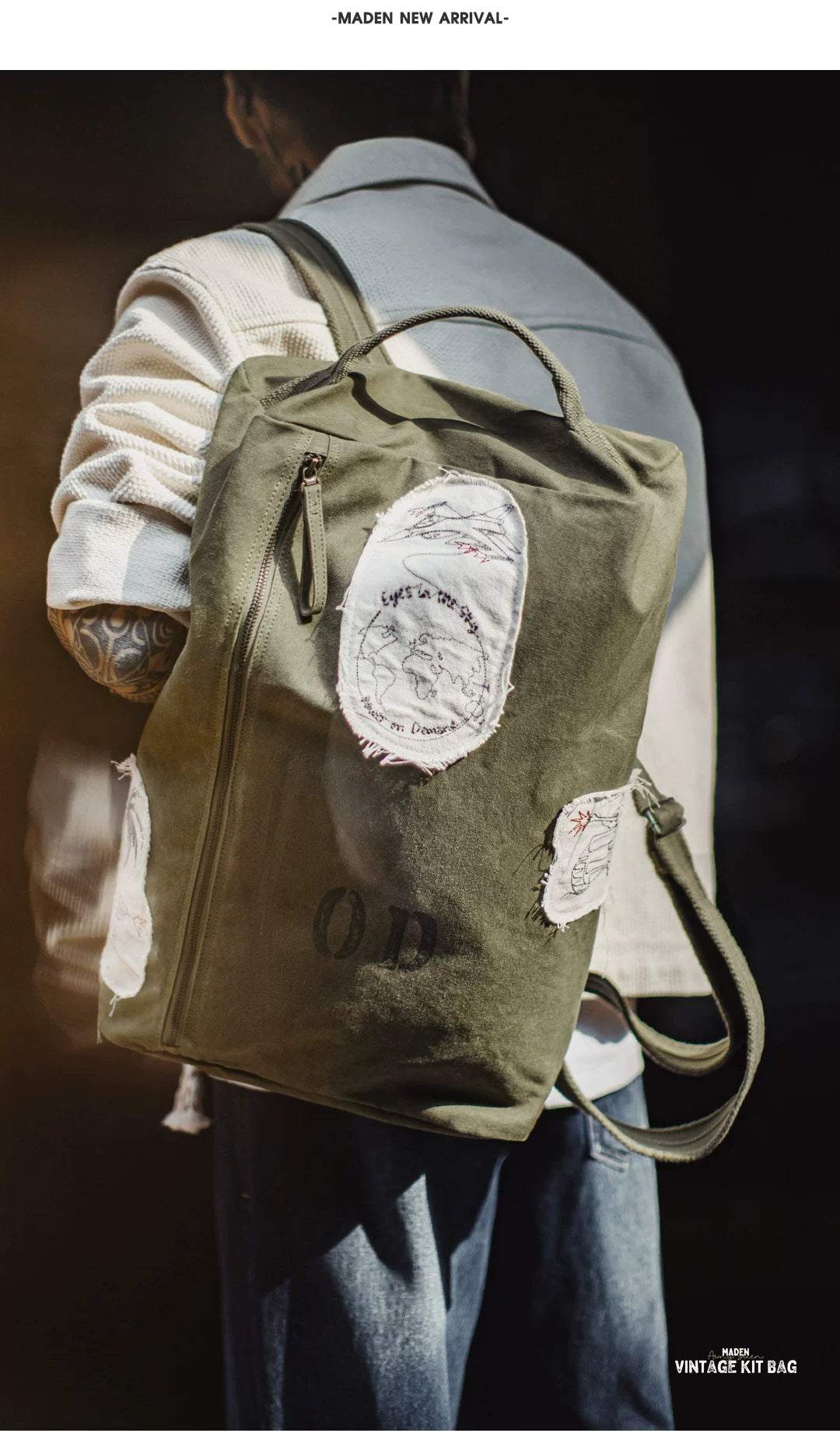 Madden Large Capacity Computer Backpack