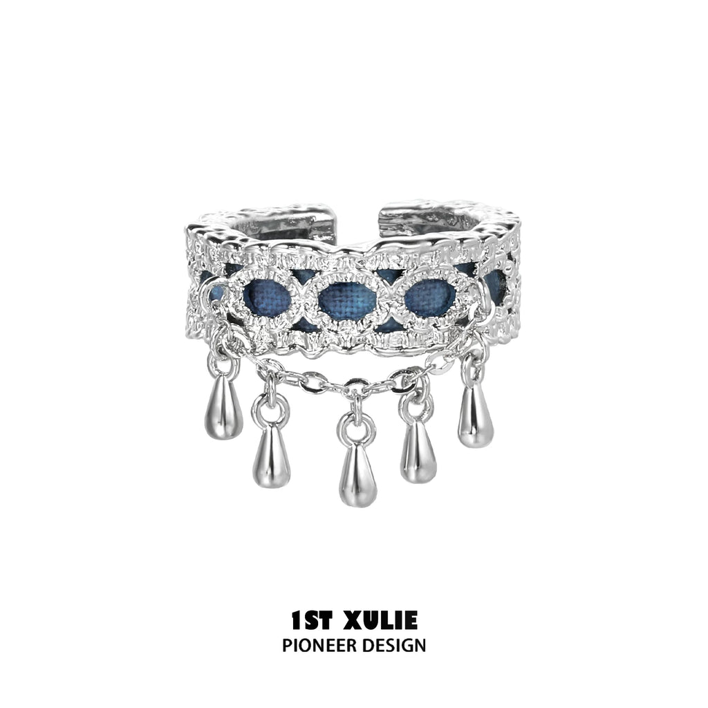 1ST XULIE Sterling Silver Open Ring