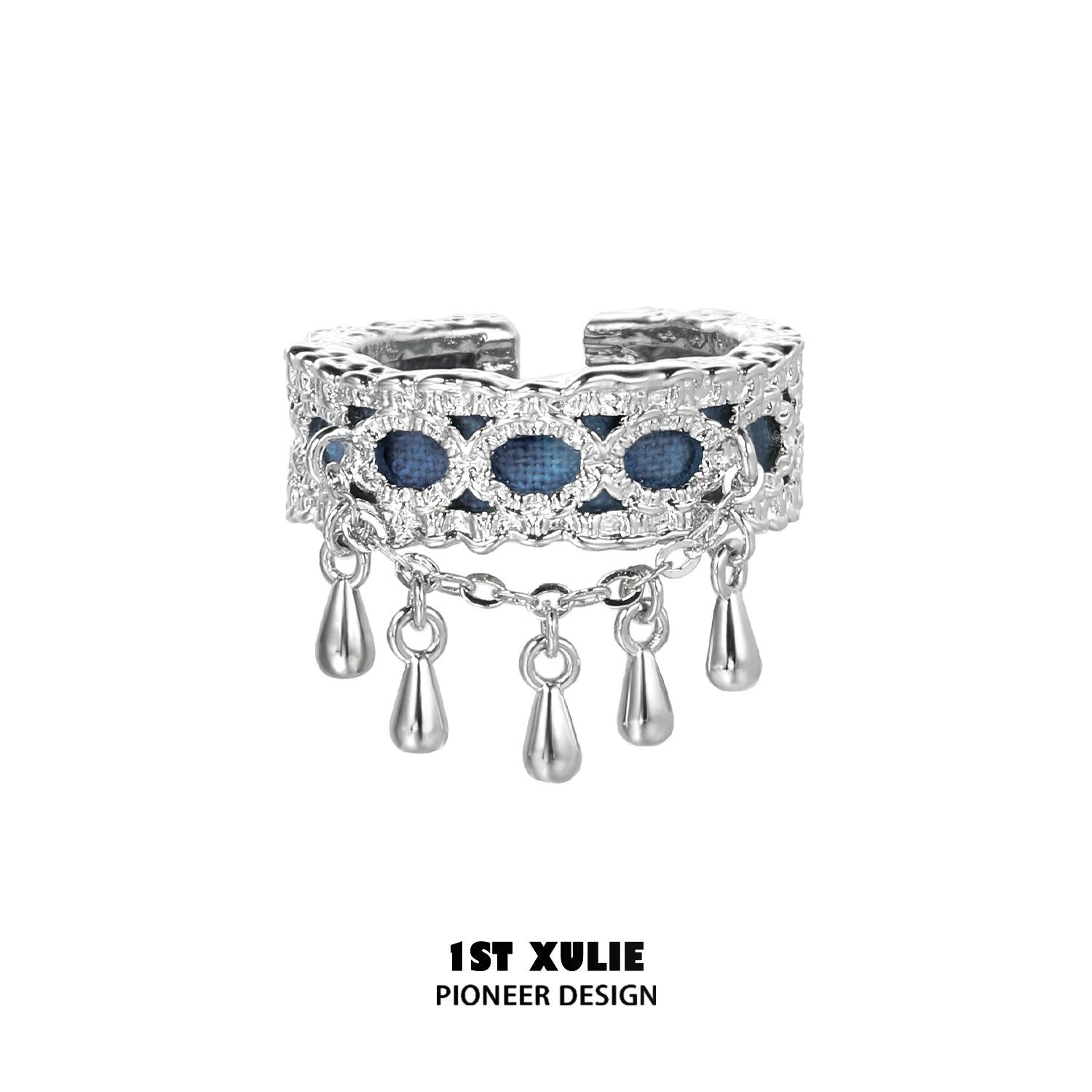 1ST XULIE Sterling Silver Open Ring