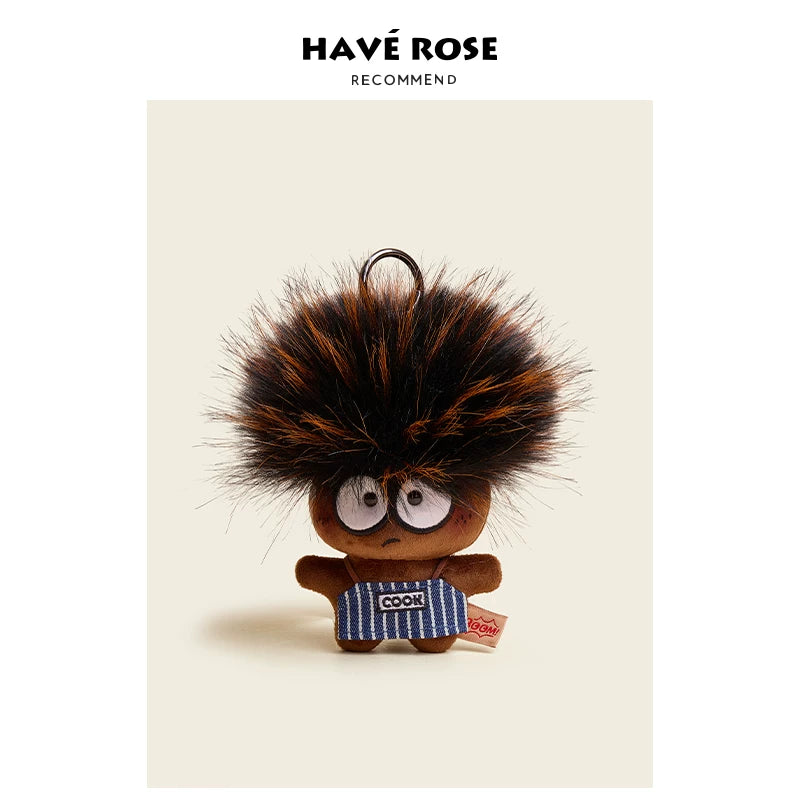 HAVEROSE Mini Electrocution Pendant Plush Pendant