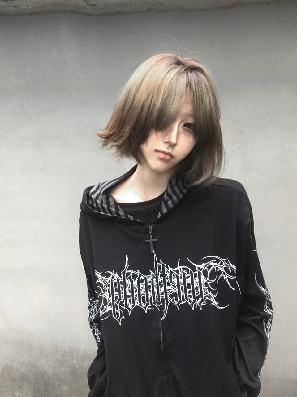 WETBODY Dark Punk Gothic 400g UPF + Loose Hoodie