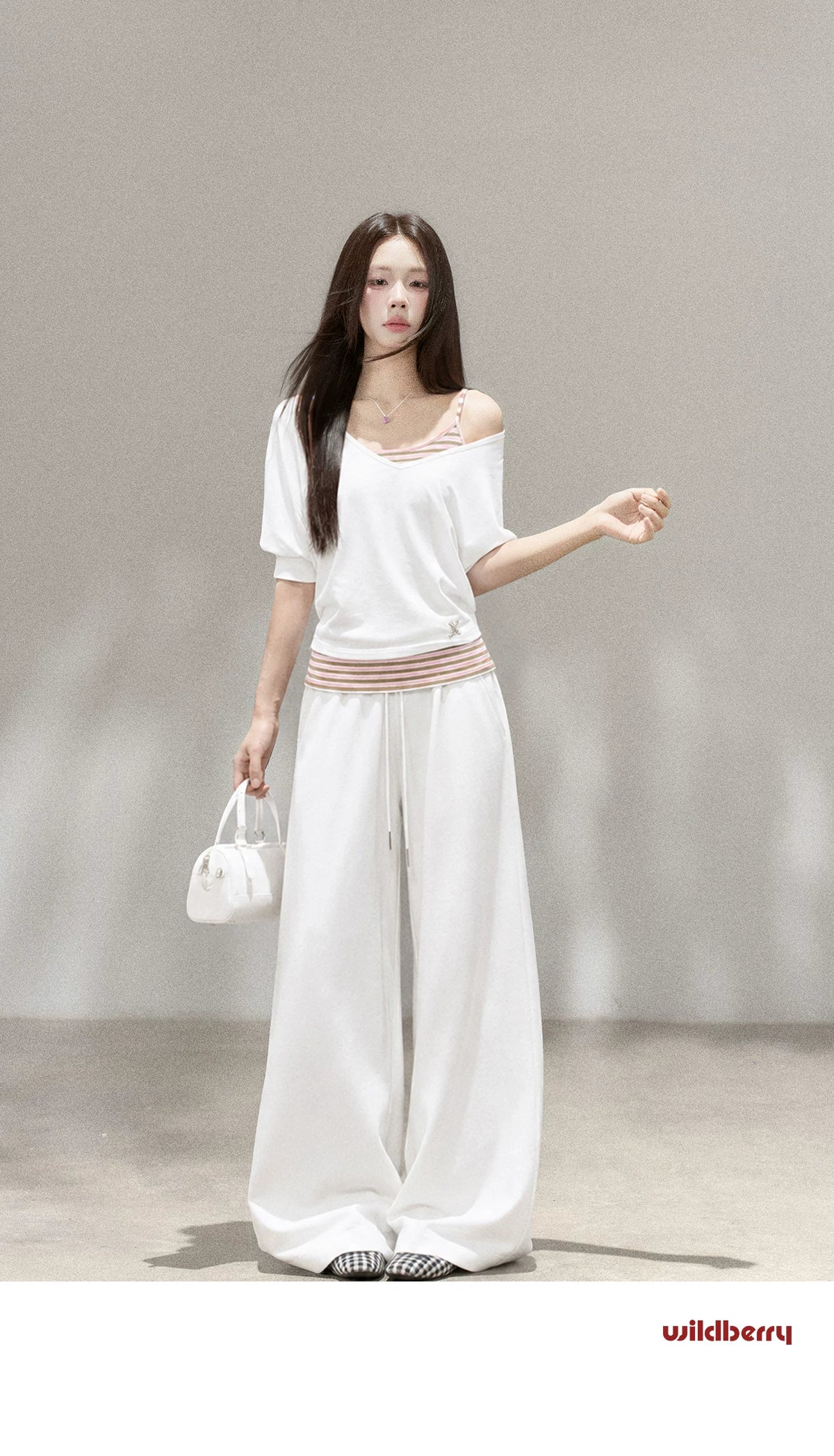 Wildberry Casual Relaxed Fashion Temperament Three-piece Set