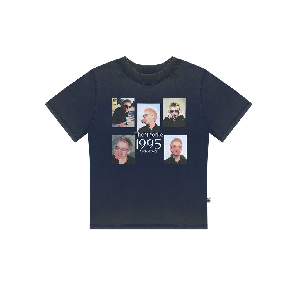 MMBBT Character Print Do Old Round Neck Tee