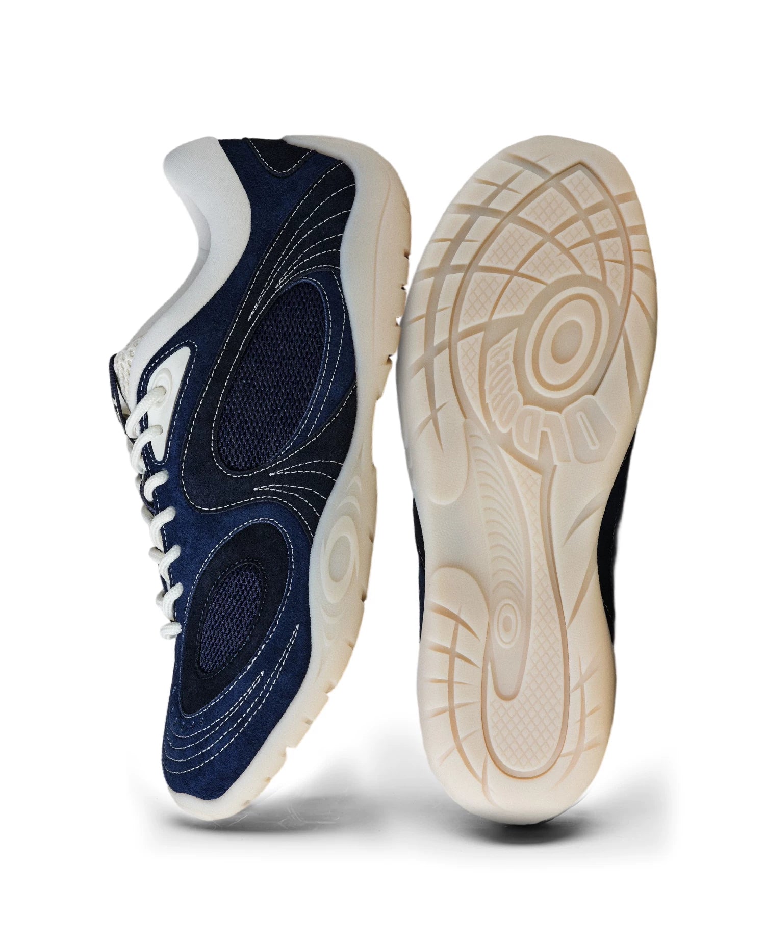 OLD ORDER Blue Kyanite Mesh Lace-Up Sneaker