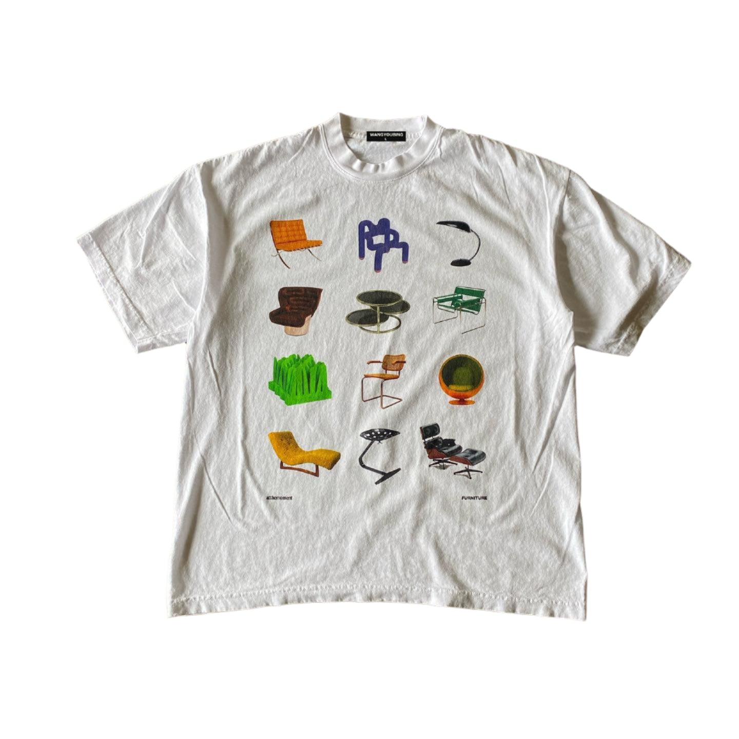 Wang Youbing Studio! CHAIRS 260g 100% Cotton Tee