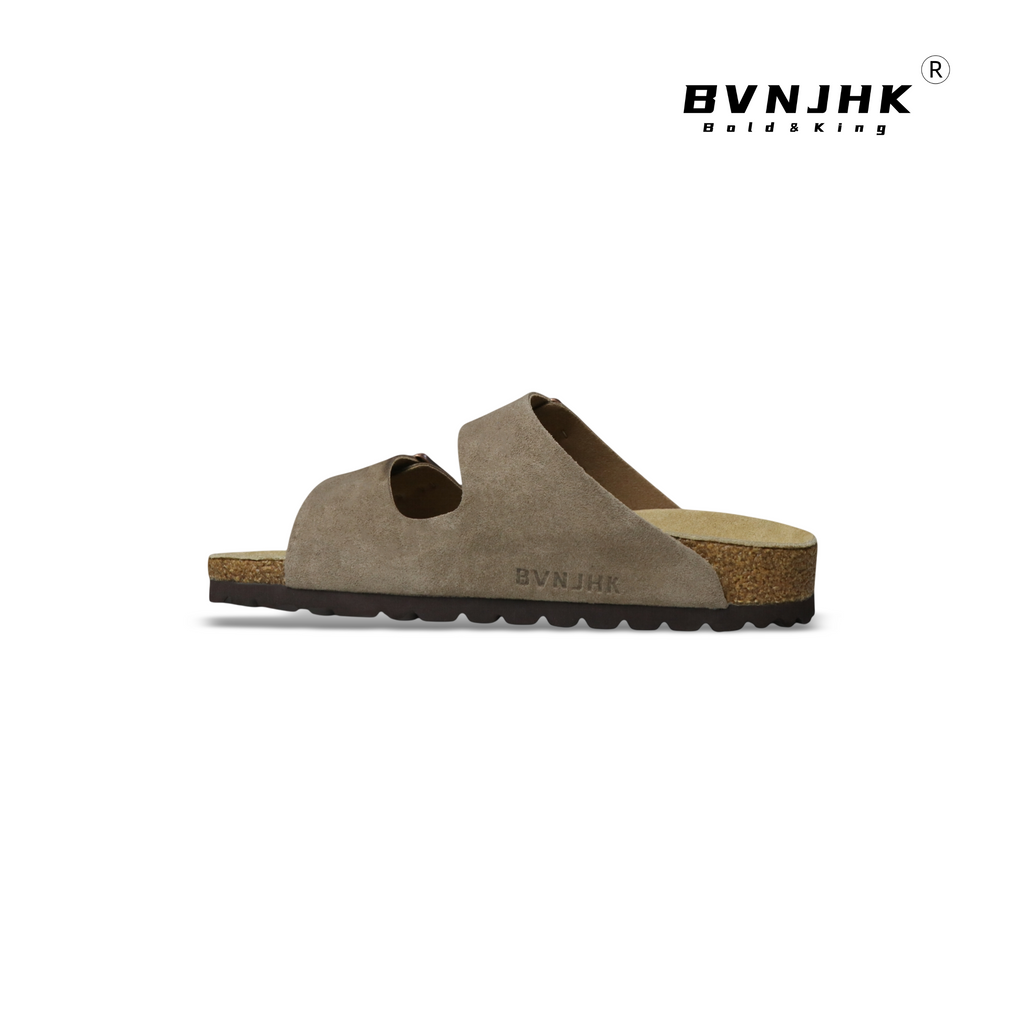 OQ X BVNJHK Double Buckle Thick Bottom Sandals