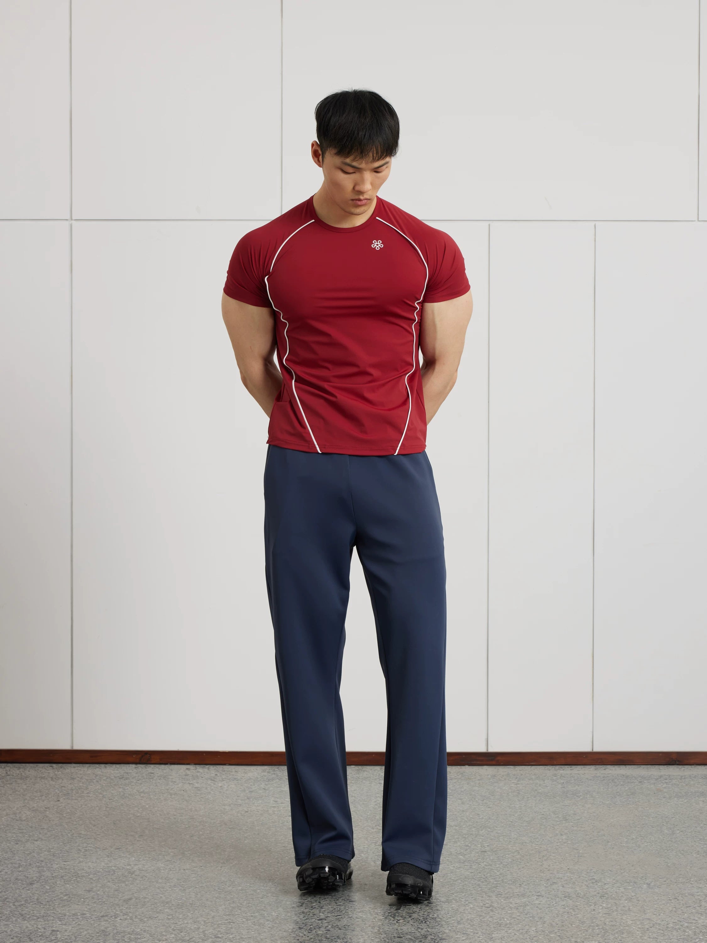 AFTERGLOW Rimmed Fitness Tee