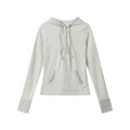 Nariele Striped Slim Fit Hooded Long Sleeve
